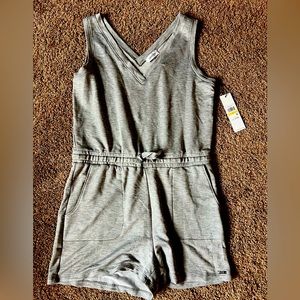 NWT Calvin Klein sweatsuit romper, size medium